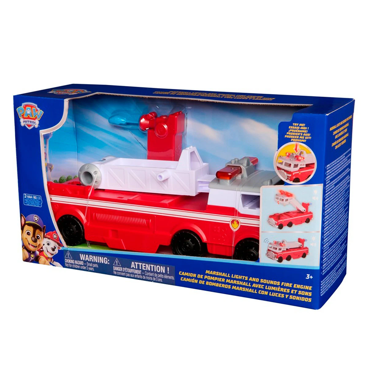 VEHÍCULO DE JUGUETE PAW PATROL CAMIÓN DE BOMBEROS GRANDE - 8