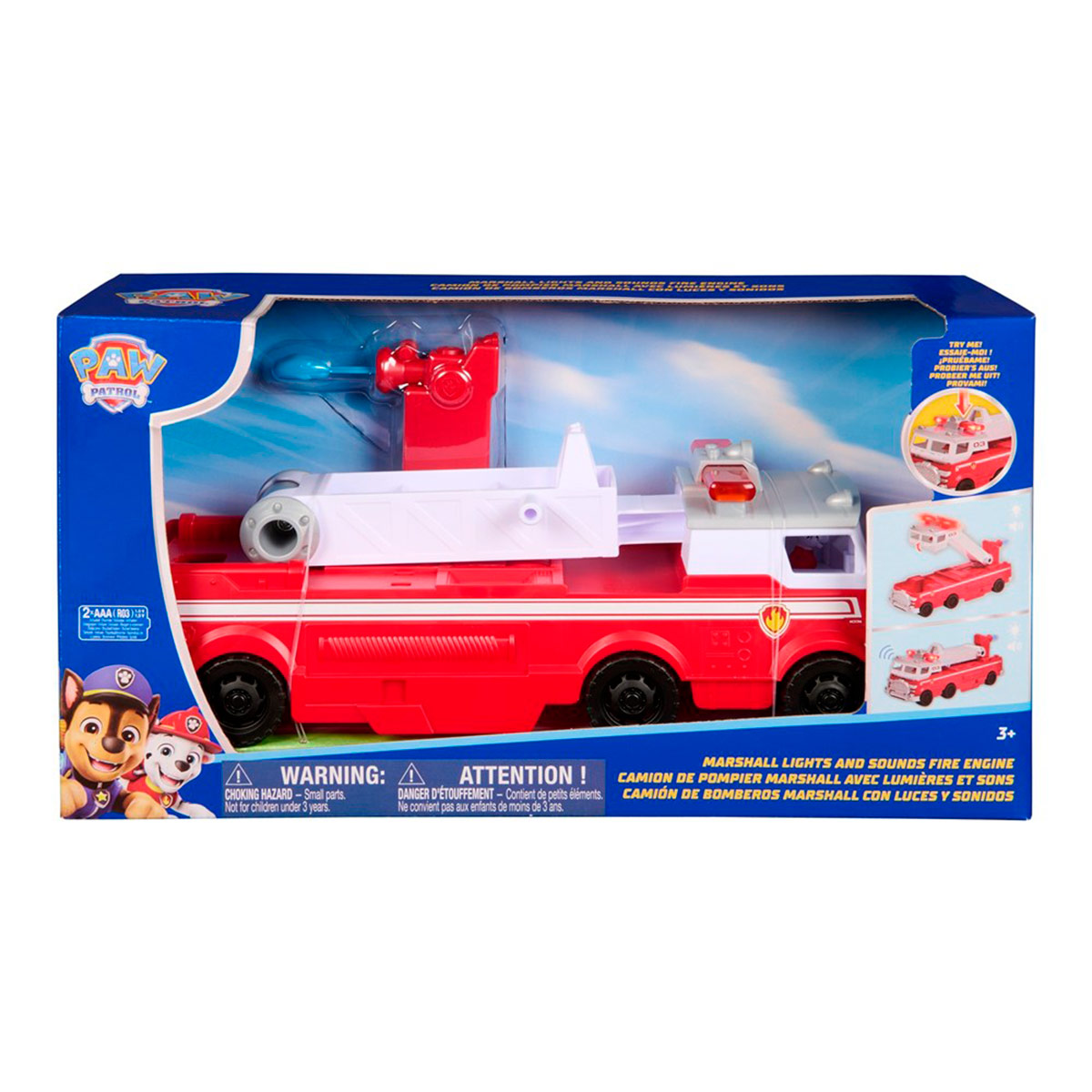 VEHÍCULO DE JUGUETE PAW PATROL CAMIÓN DE BOMBEROS GRANDE - 10