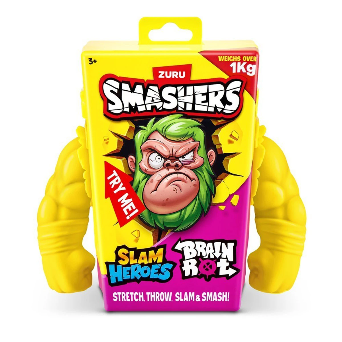 FIGURA DE ACCIÓN SMASHERS BRAINROT ESTIRABLE   - 3