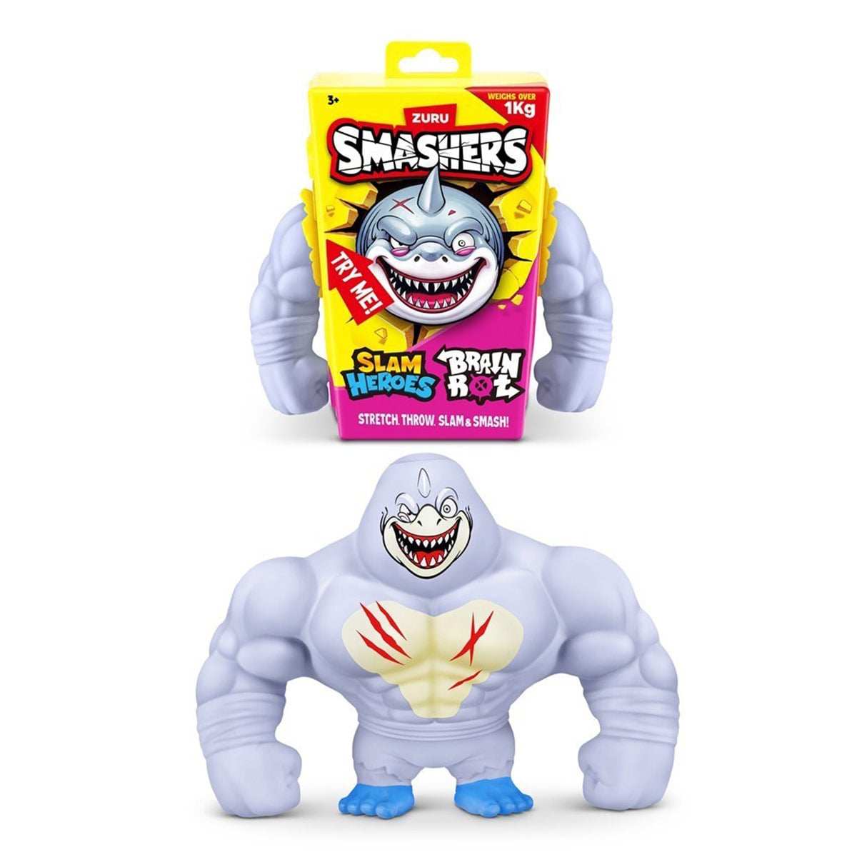 FIGURA DE ACCIÓN SMASHERS BRAINROT ESTIRABLE   - 10
