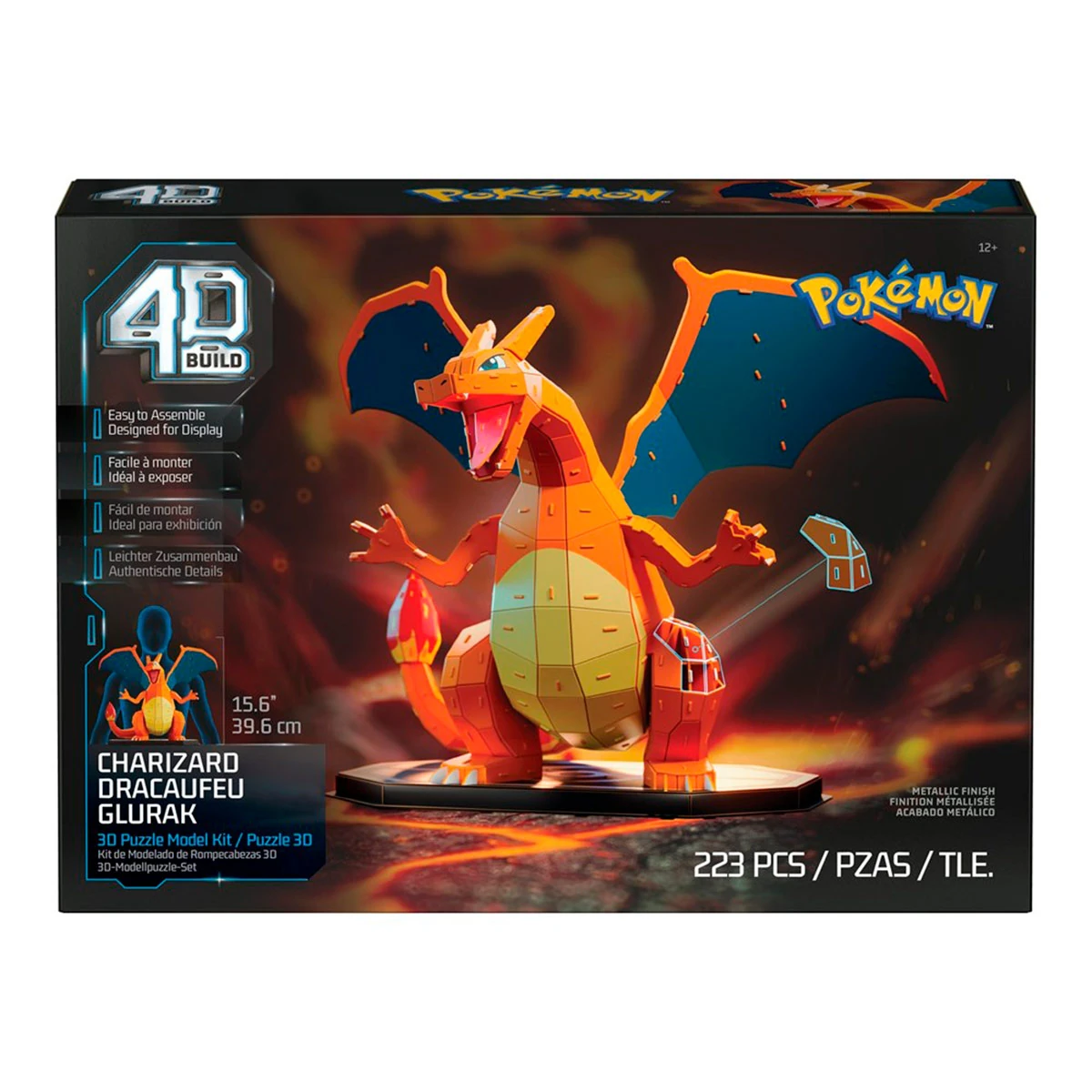 ROMPECABEZAS 4D BUILD CHARIZARD POKÉMON - 7