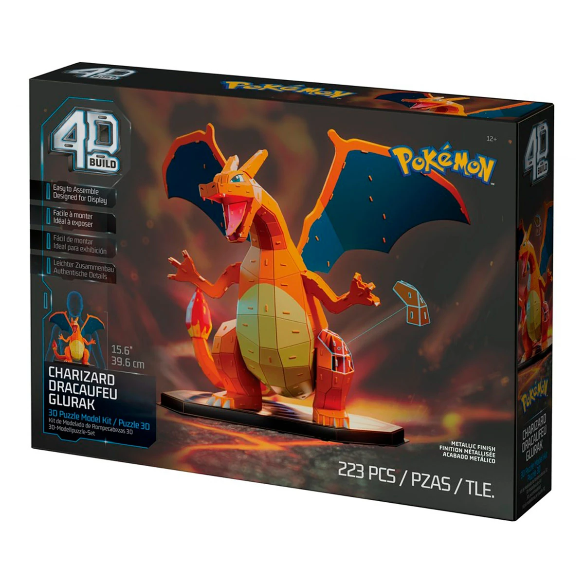 ROMPECABEZAS 4D BUILD CHARIZARD POKÉMON - 8