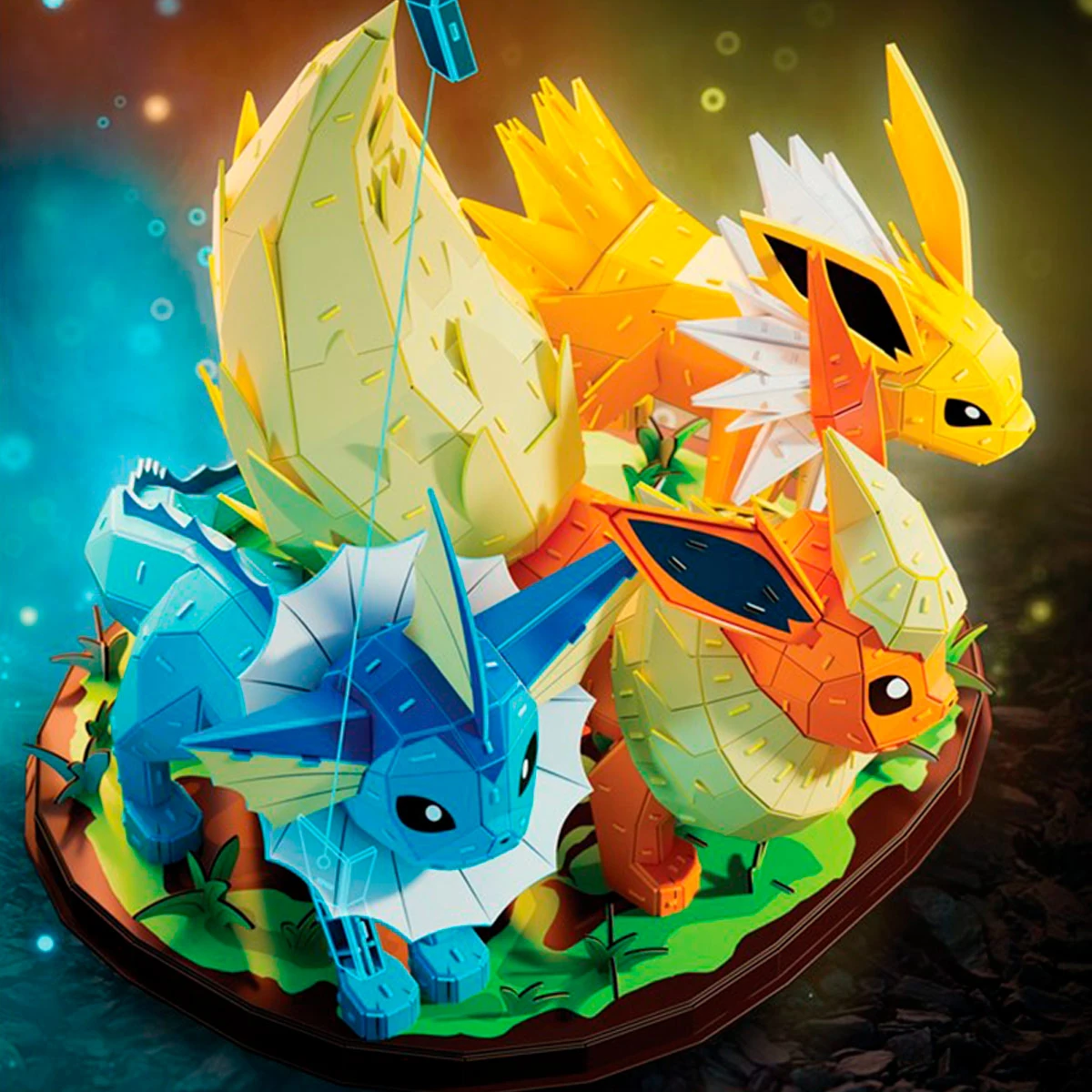 ROMPECABEZAS 4D BUILD EEVEE EVOLUCIÓN POKÉMON - 6