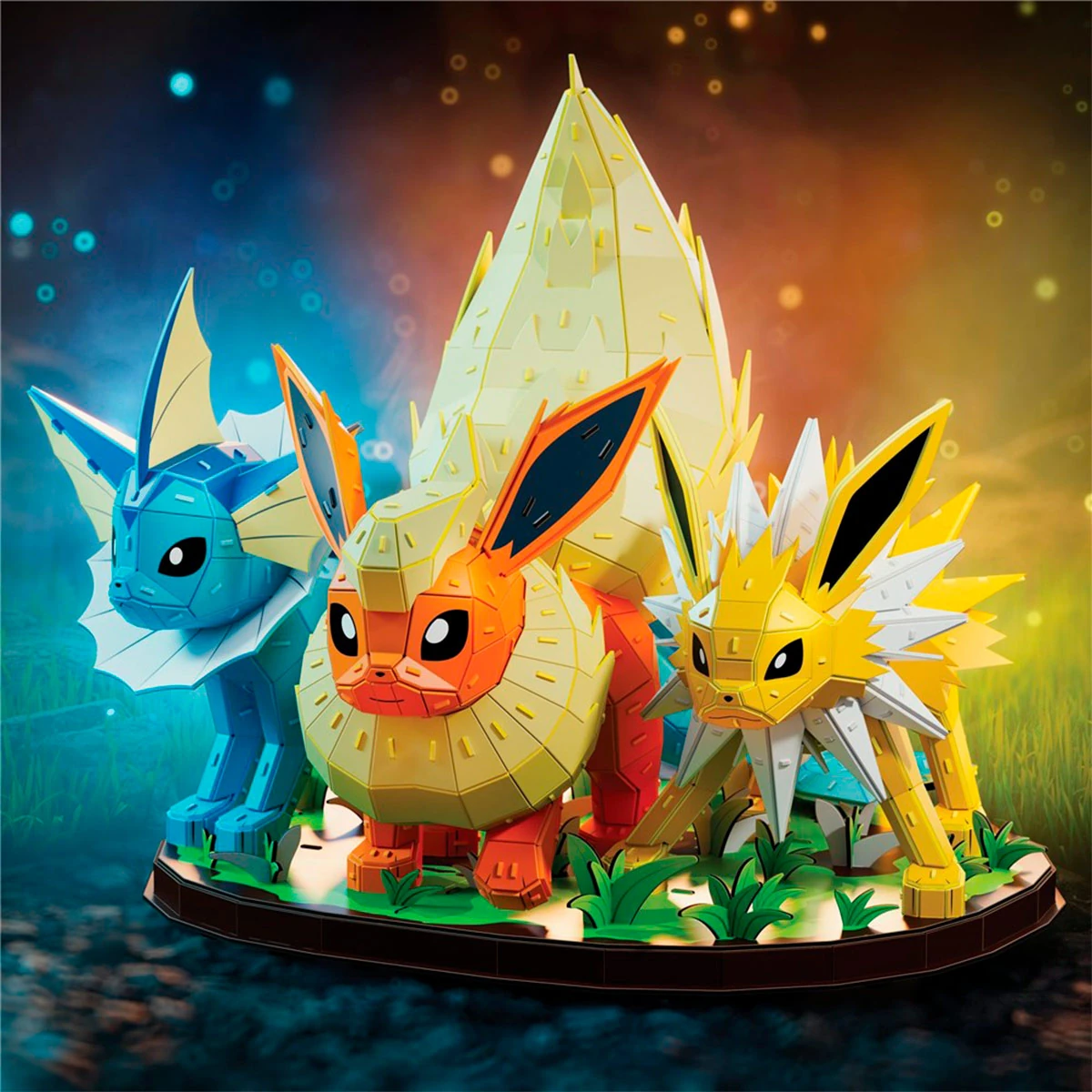 ROMPECABEZAS 4D BUILD EEVEE EVOLUCIÓN POKÉMON - 7