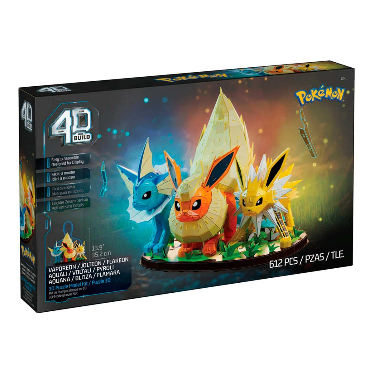 ROMPECABEZAS 4D BUILD EEVEE EVOLUCIÓN POKÉMON - 8