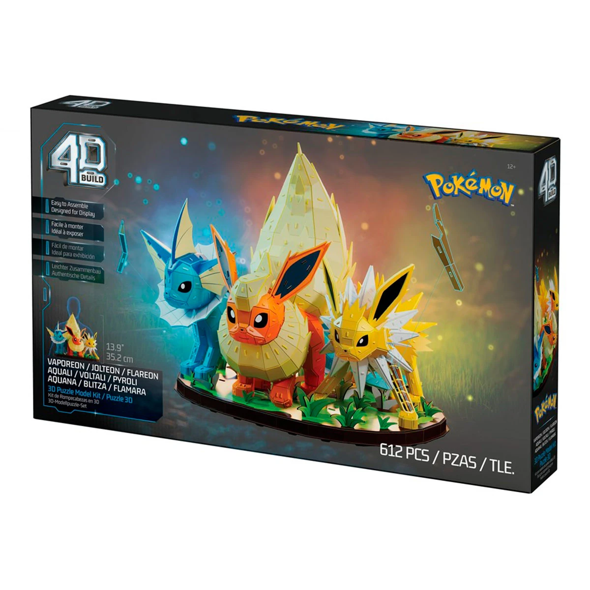 ROMPECABEZAS 4D BUILD EEVEE EVOLUCIÓN POKÉMON - 9