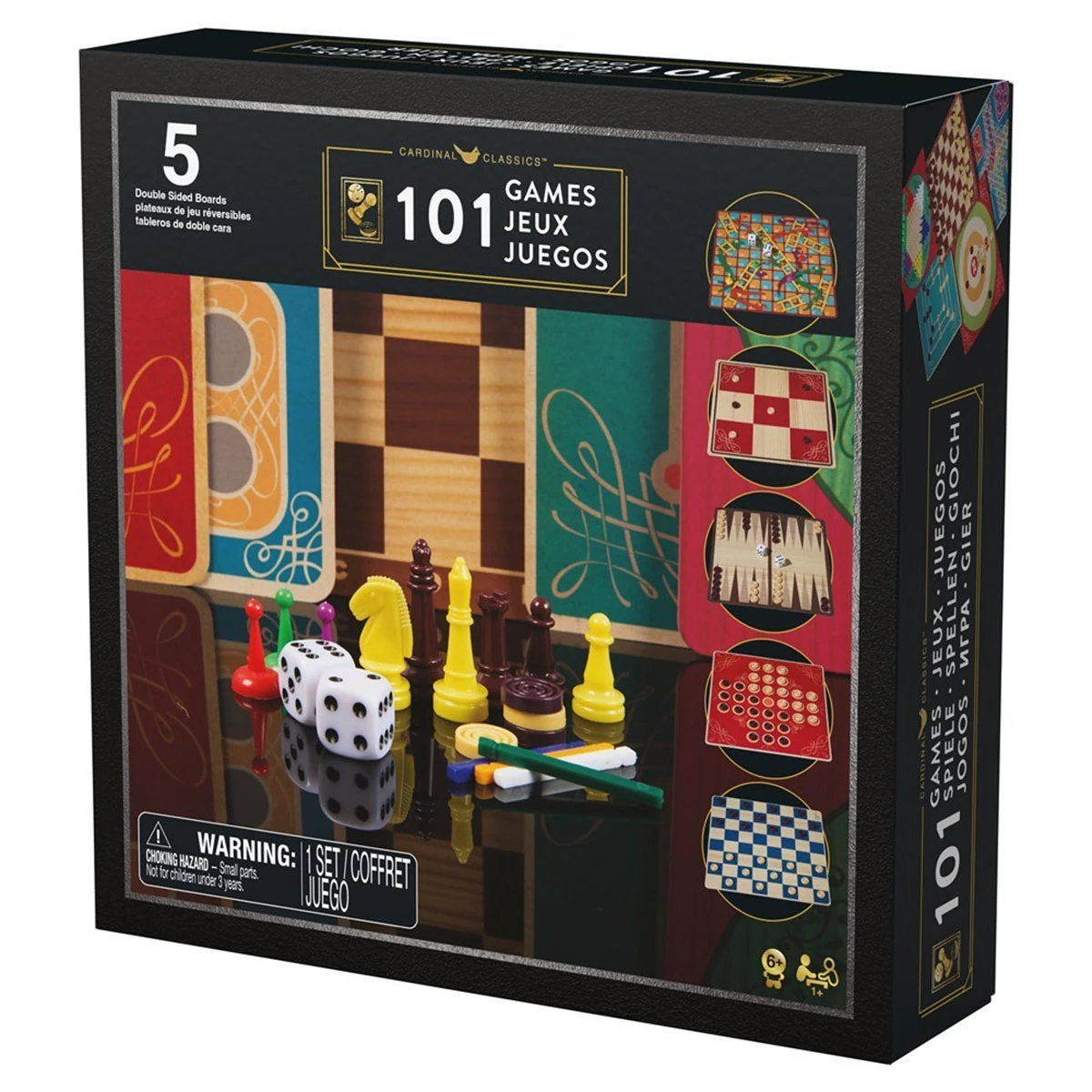 JUEGO DE MESA 101 JUEGOS DE MESA CLÁSICO - 1