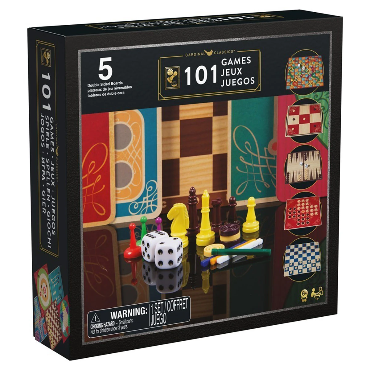 JUEGO DE MESA 101 JUEGOS DE MESA CLÁSICO - 3