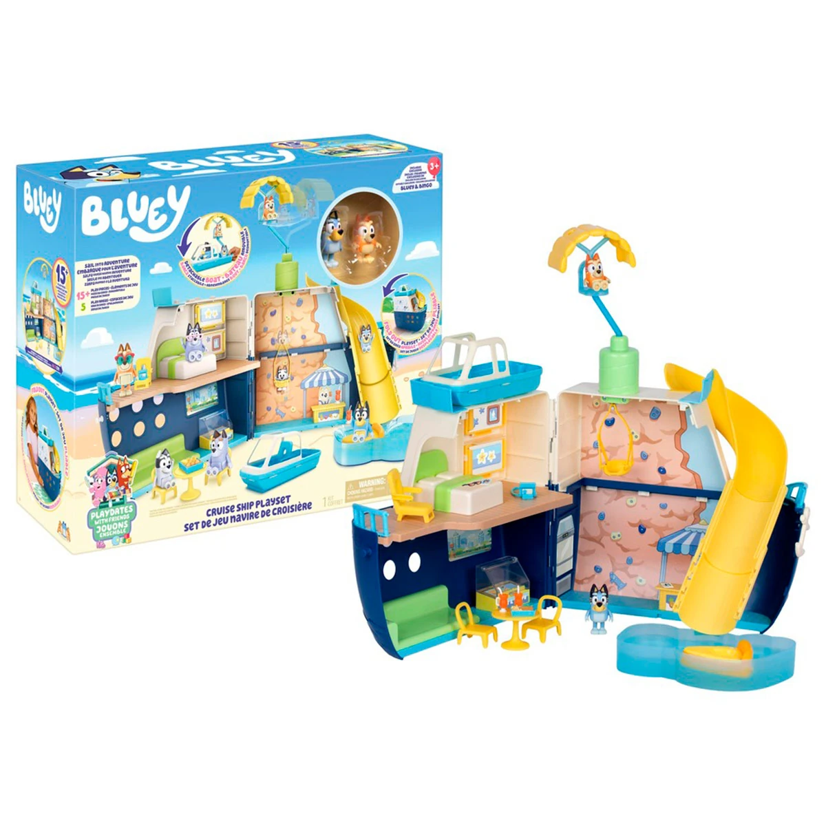 SET DE JUEGO BLUEY CRUCERO  - 1