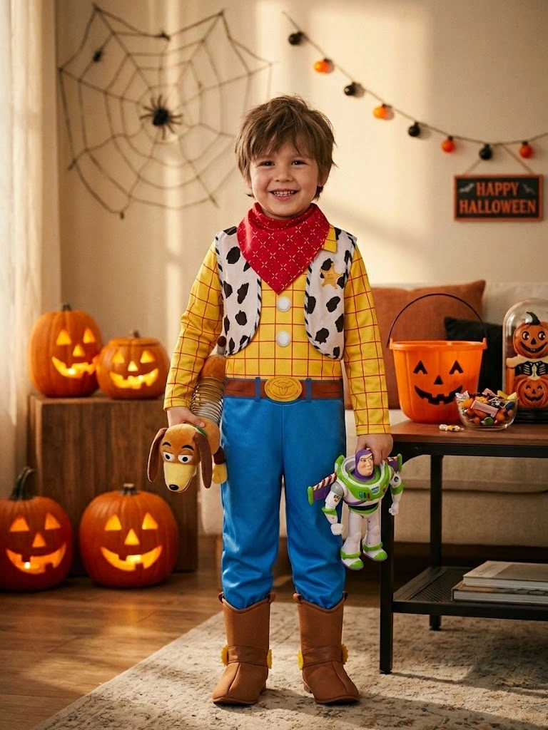 DISFRAZ PARA NIÑO TOY STORY WOODY - 1