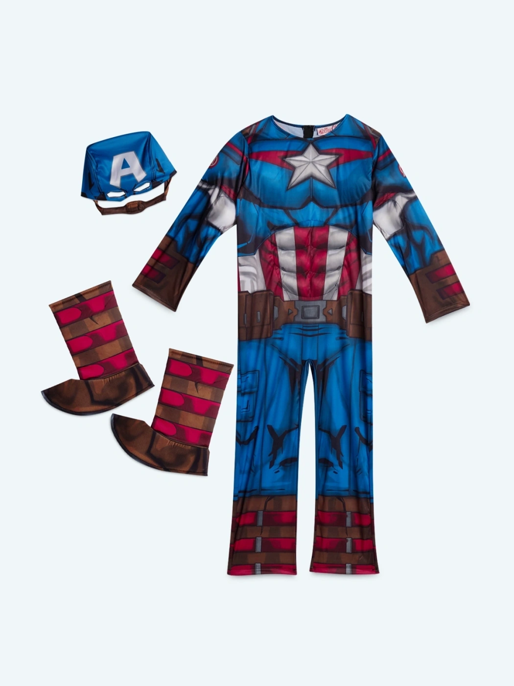 DISFRAZ PARA NIÑO AVENGERS CAPITAN AMÉRICA - 2