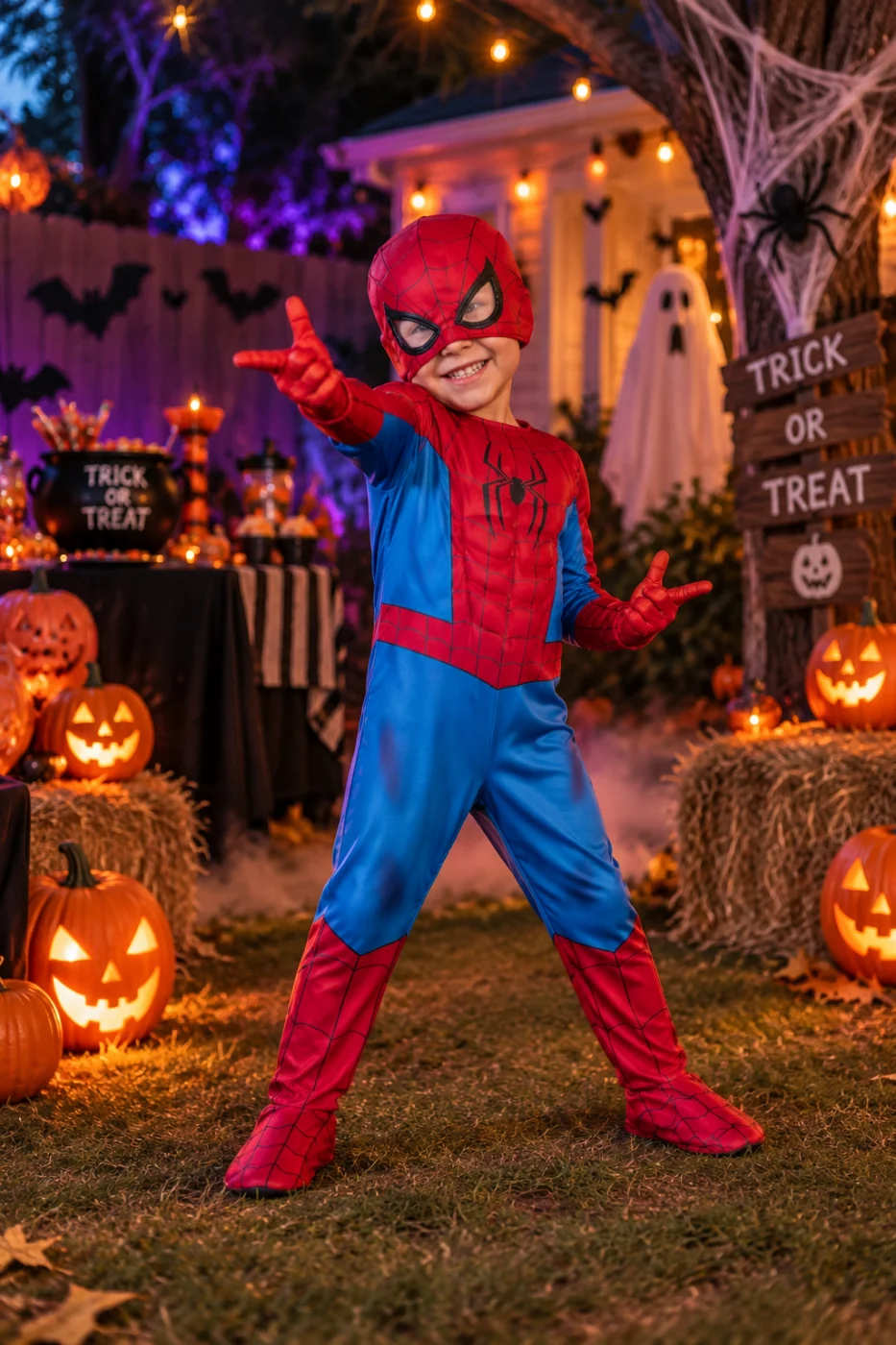 DISFRAZ PARA NIÑO SPIDERMAN - 1