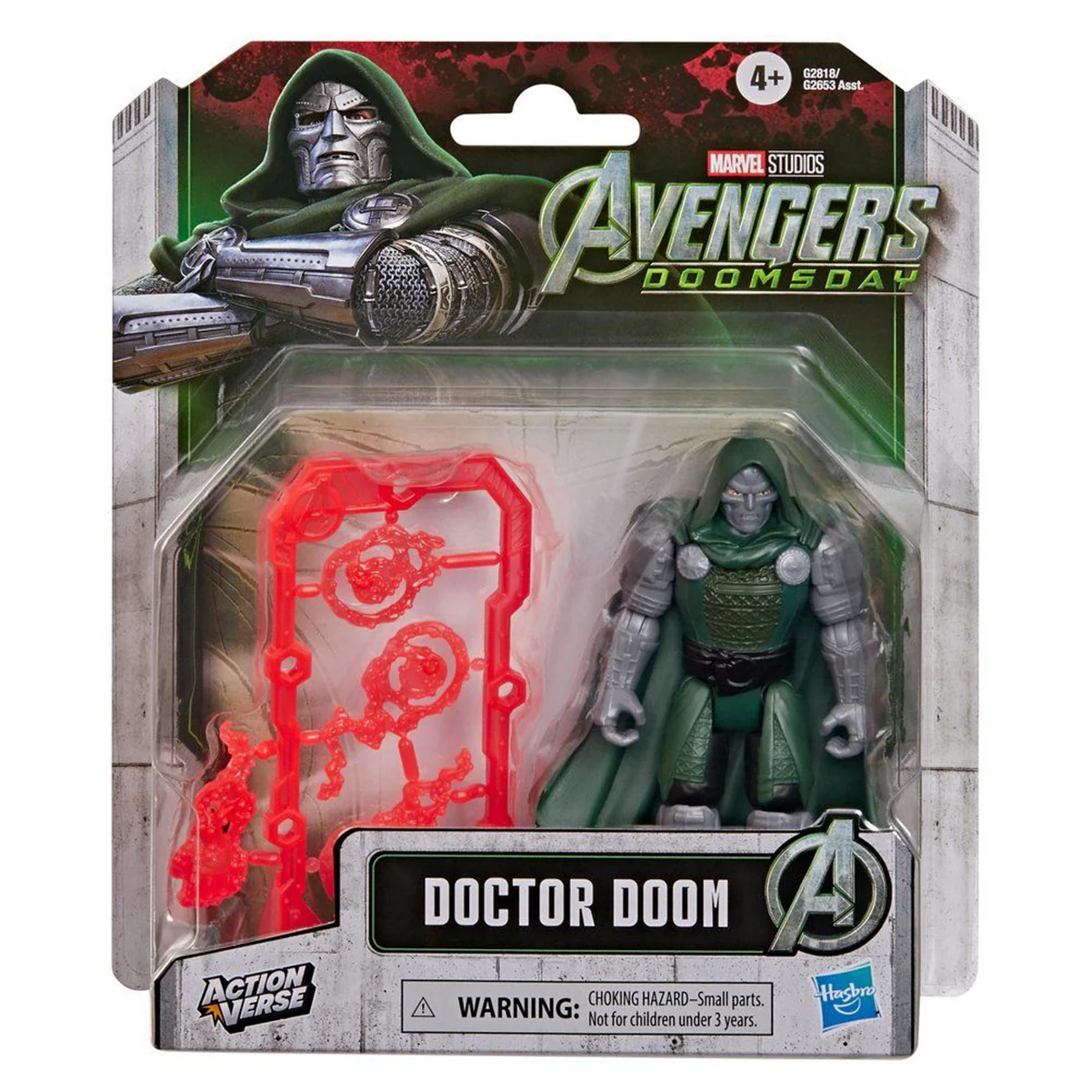 FIGURA DE ACCIÓN MARVEL AVENGERS DOOMSDAY ACTIONVERSE DOCTOR DOOM - 4
