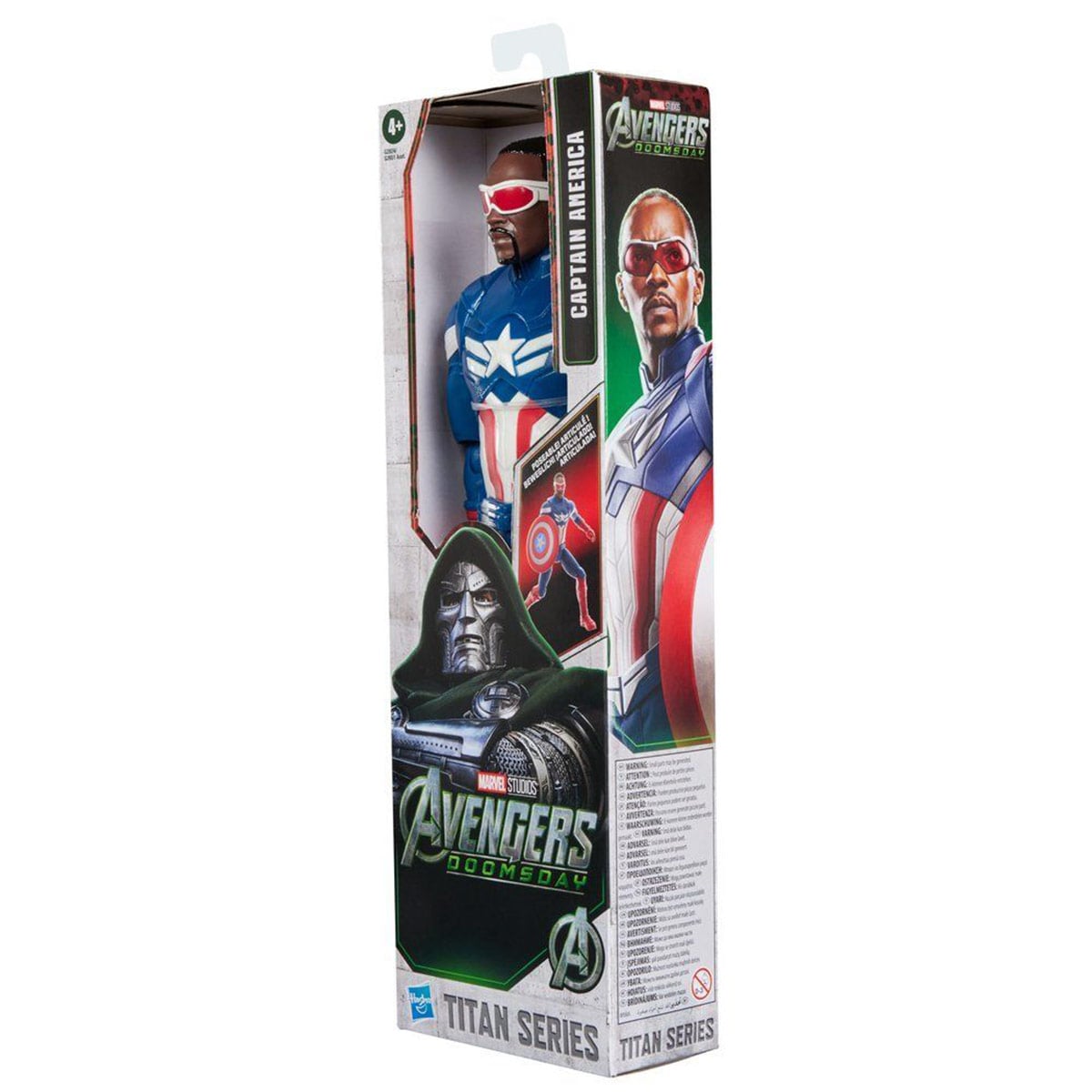FIGURA DE ACCIÓN MARVEL AVENGERS: DOOMSDAY TITAN SERIES CAPITÁN AMÉRICA - 9