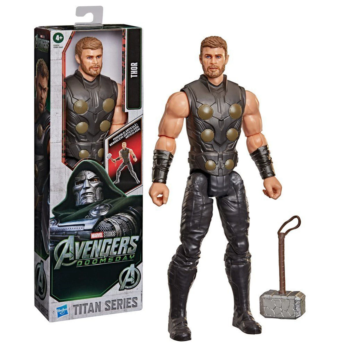 FIGURA DE ACCIÓN MARVEL AVENGERS: DOOMSDAY TITAN SERIES THOR - 9