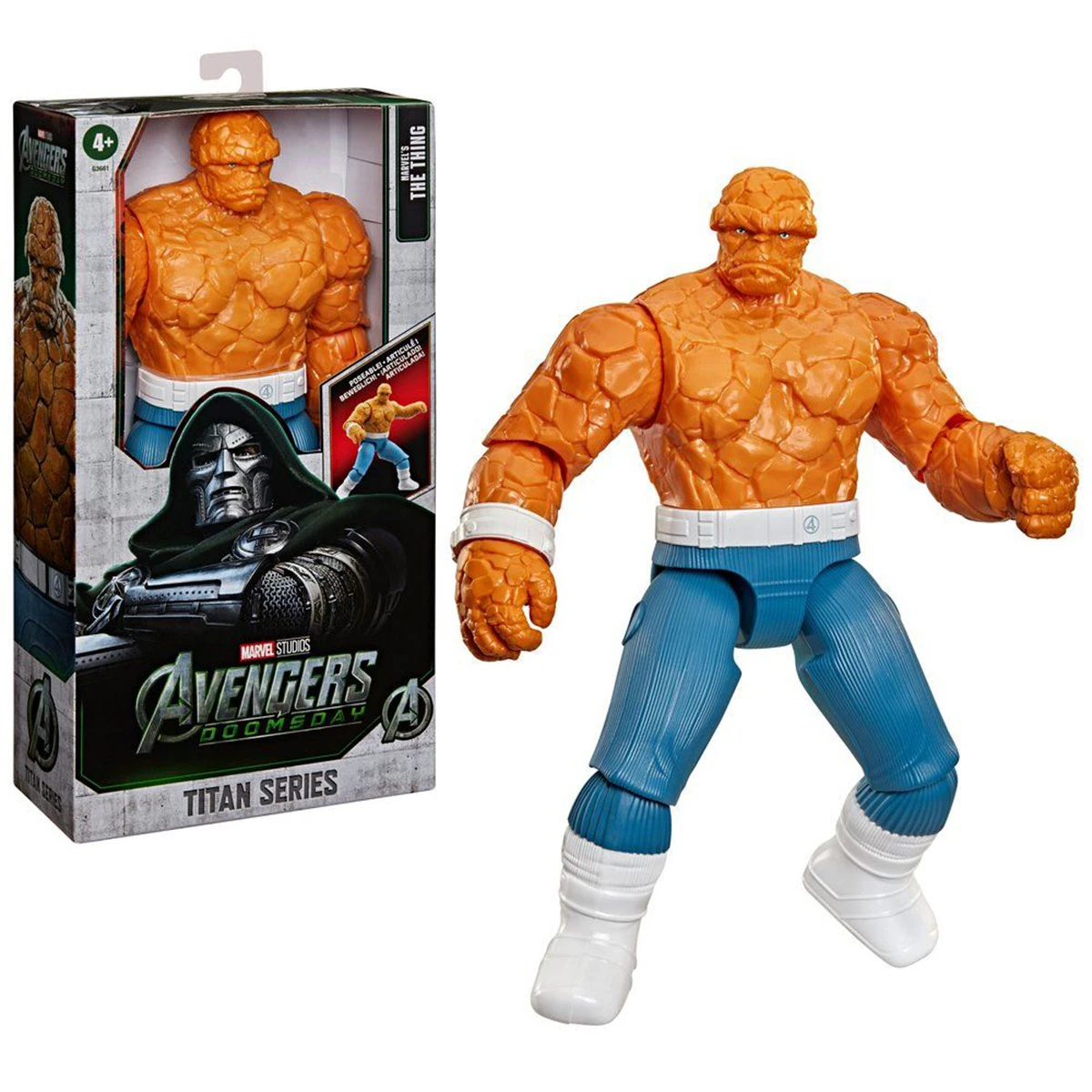 FIGURA DE ACCIÓN MARVEL AVENGERS: DOOMSDAY TITAN SERIES LA MOLE - 5