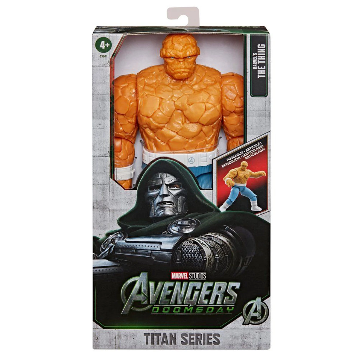 FIGURA DE ACCIÓN MARVEL AVENGERS: DOOMSDAY TITAN SERIES LA MOLE - 6