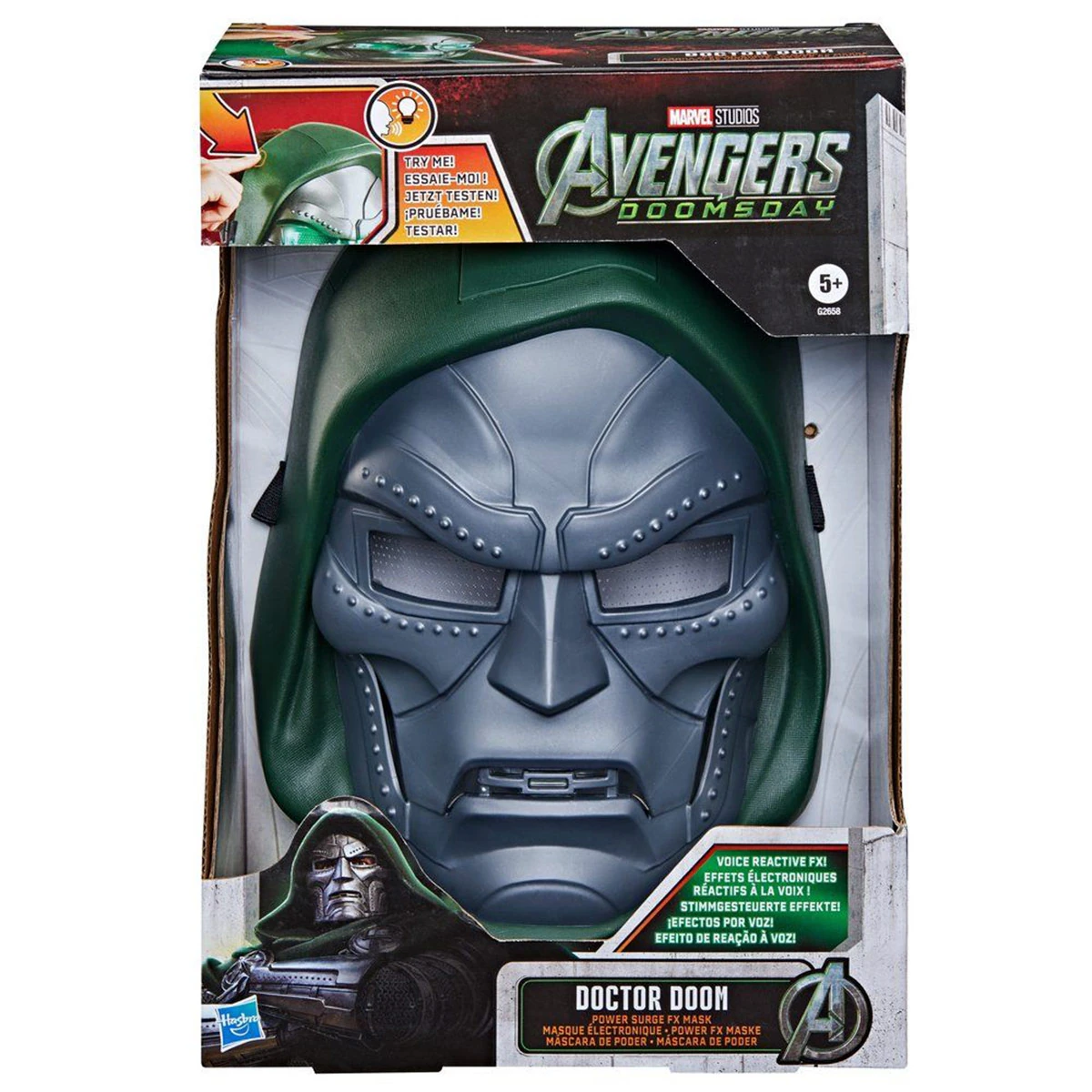 MÁSCARA ELECTRÓNICA MARVEL AVENGERS: DOOMSDAY DOCTOR DOOM - 3