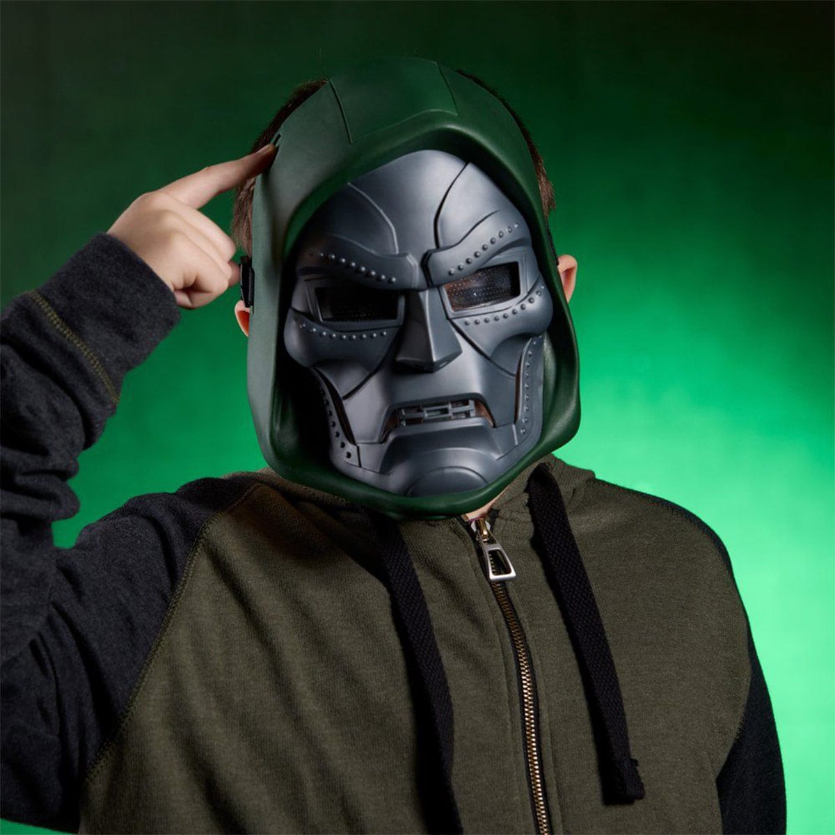 MÁSCARA ELECTRÓNICA MARVEL AVENGERS: DOOMSDAY DOCTOR DOOM - 9