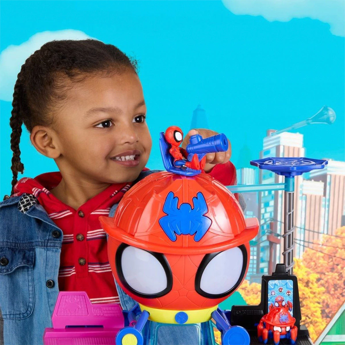 SET DE JUEGO SPIDEY AND HIS AMAZING FRIENDS RESCUE-WEBS ARACNOCUARTEL DE RESCATE - 11