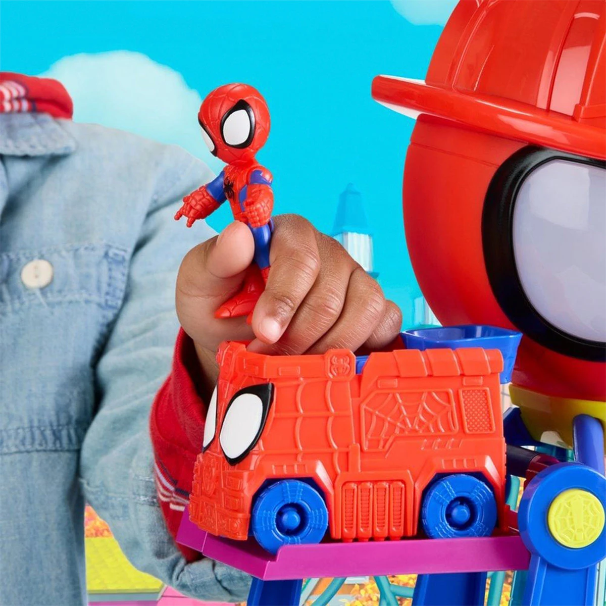 SET DE JUEGO SPIDEY AND HIS AMAZING FRIENDS RESCUE-WEBS ARACNOCUARTEL DE RESCATE - 13