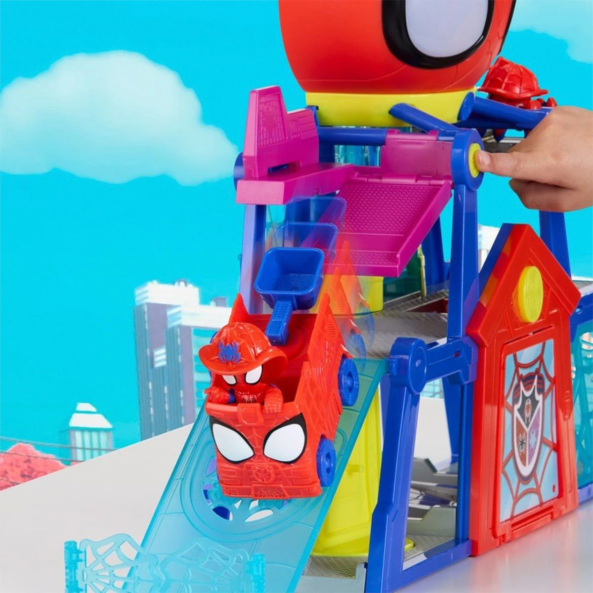 SET DE JUEGO SPIDEY AND HIS AMAZING FRIENDS RESCUE-WEBS ARACNOCUARTEL DE RESCATE - 14