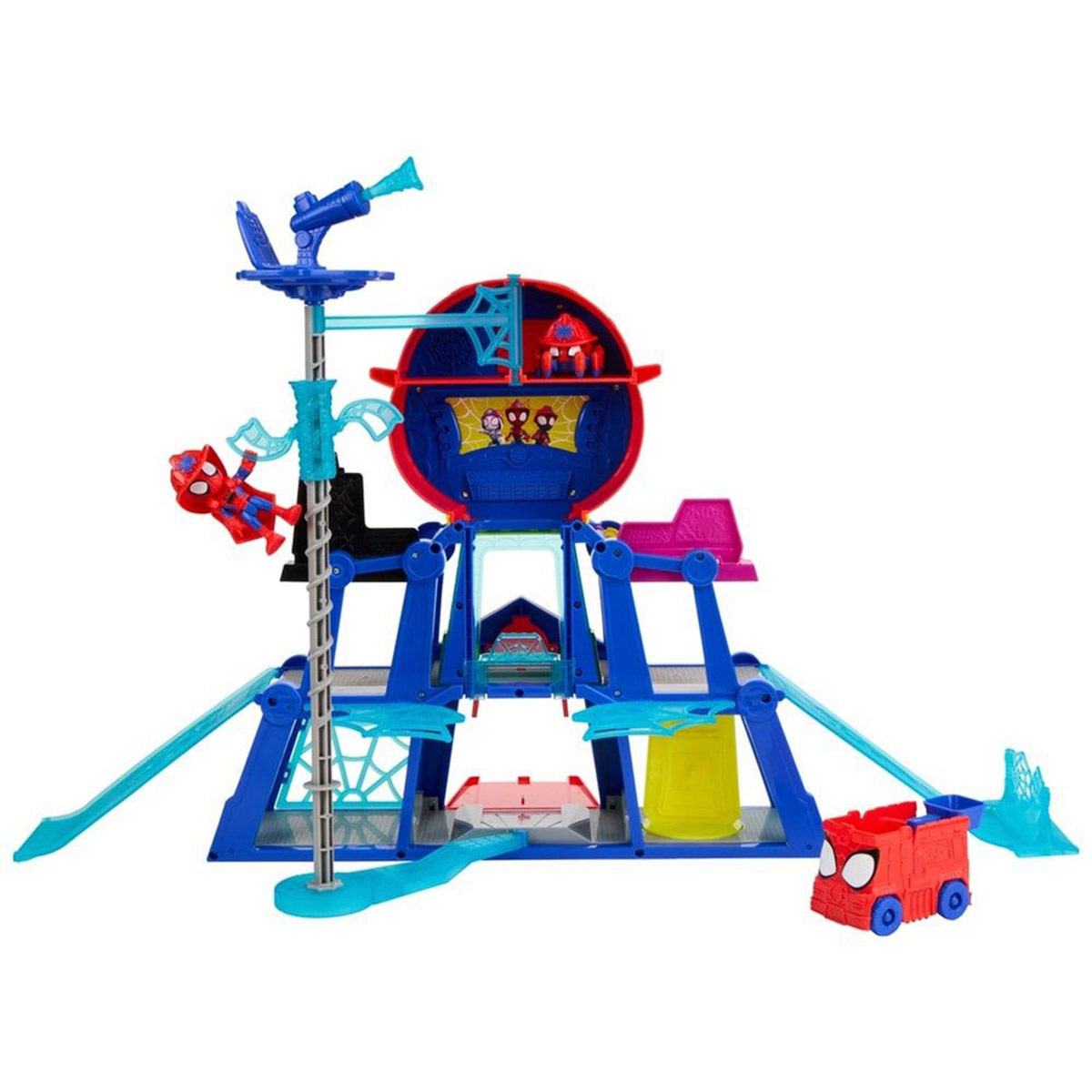 SET DE JUEGO SPIDEY AND HIS AMAZING FRIENDS RESCUE-WEBS ARACNOCUARTEL DE RESCATE - 5