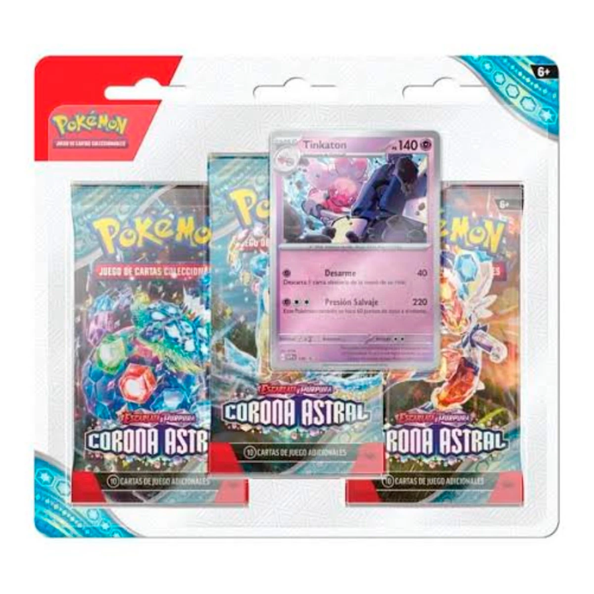 POKÉMON TCG STELLAR CROWN – PACK X3 SOBRES – ESPAÑOL - 1