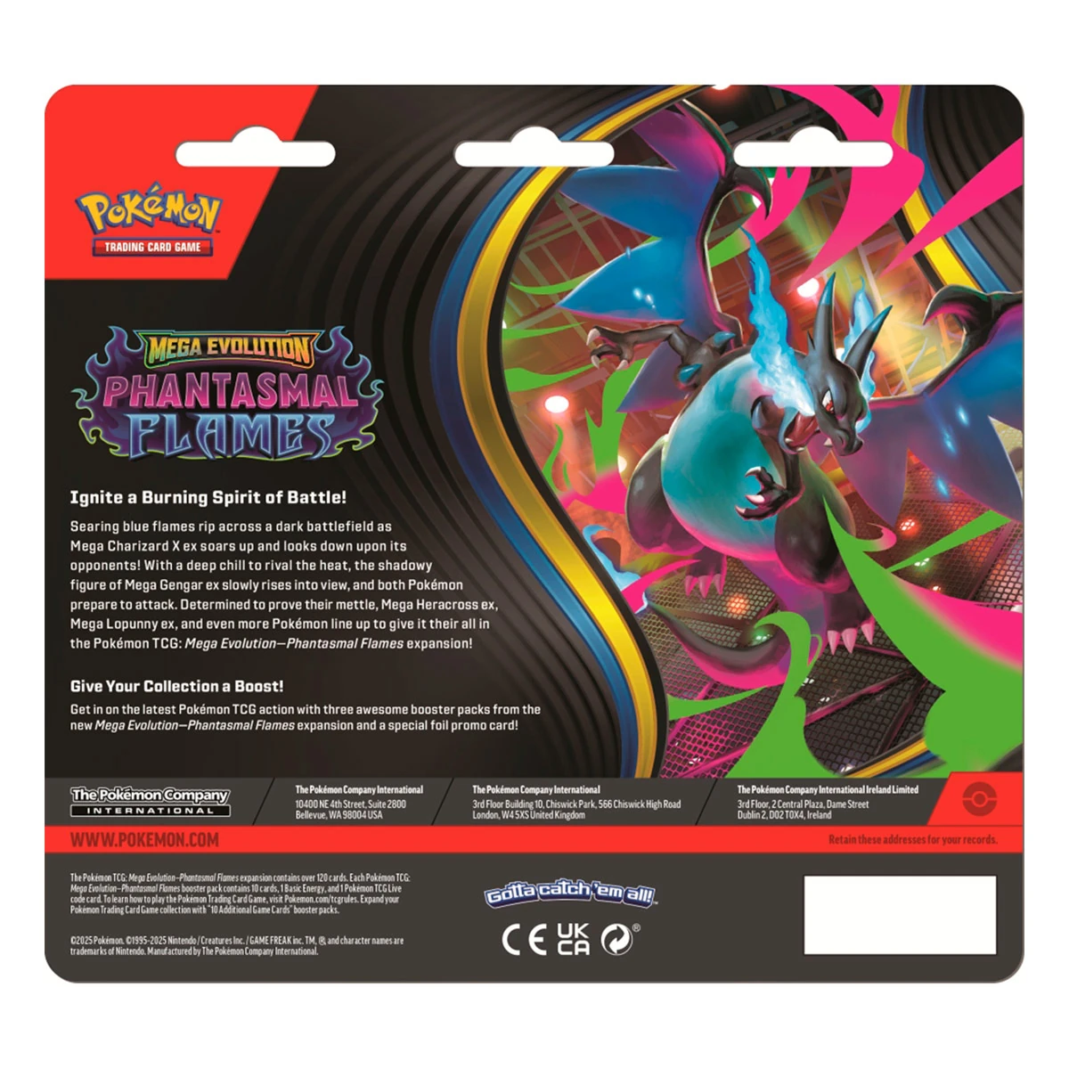POKÉMON TCG PHANTASMAL FLAMES – PACK X3 SOBRES – ESPAÑOL - 2