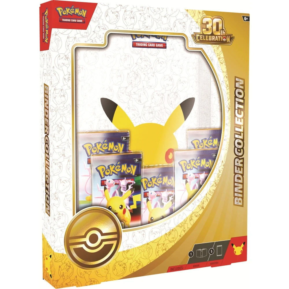 JUEGO DE CARTAS COLECCIONABLES POKEMON CARPETA 30TH BINDER COLLECT INGLÉS - 1