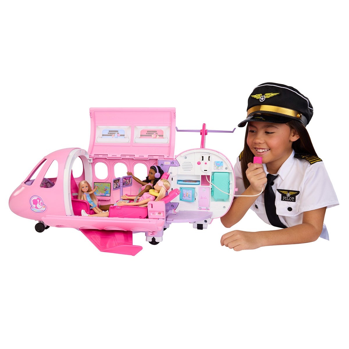 MUÑECA BARBIE DREAM LAND SET DE JUEGO AVIÓN DE LOS SUEÑOS - 1