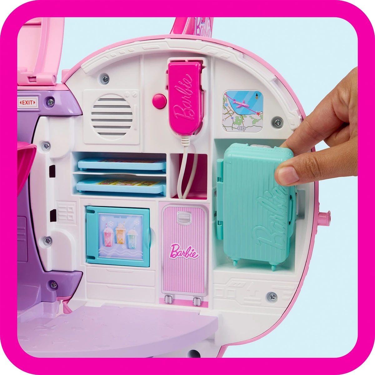MUÑECA BARBIE DREAM LAND SET DE JUEGO AVIÓN DE LOS SUEÑOS - 7