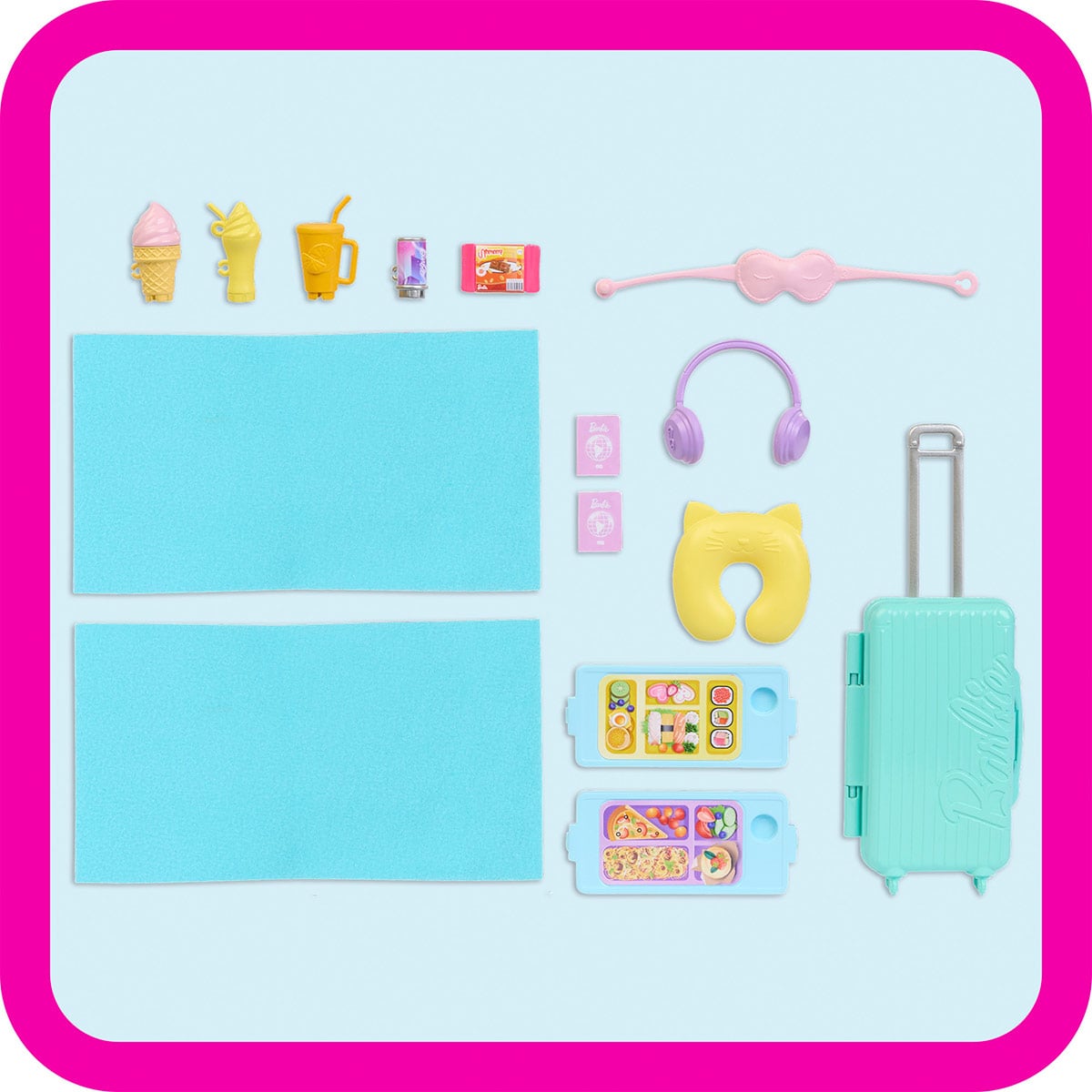 MUÑECA BARBIE DREAM LAND SET DE JUEGO AVIÓN DE LOS SUEÑOS - 9