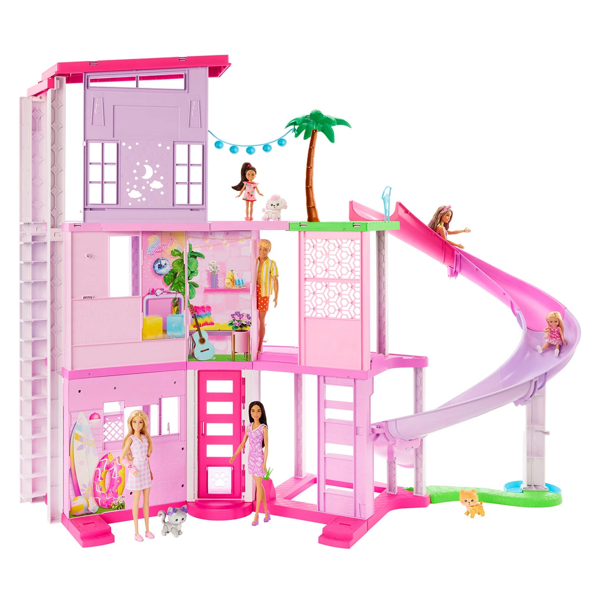 SET DE JUEGO BARBIE DREAM LAND CASA CON RESBALADILLA - 3