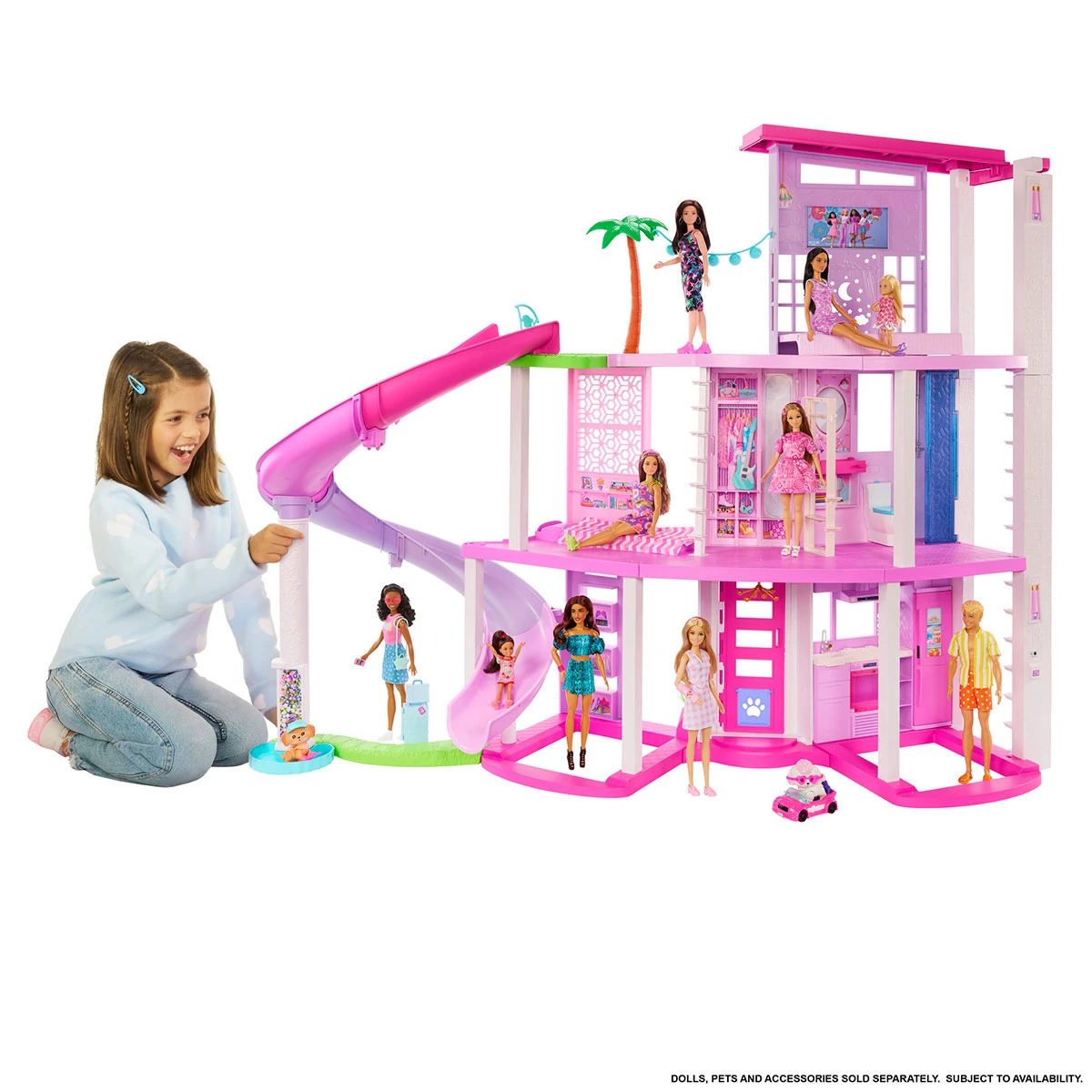 SET DE JUEGO BARBIE DREAM LAND CASA CON RESBALADILLA - 4