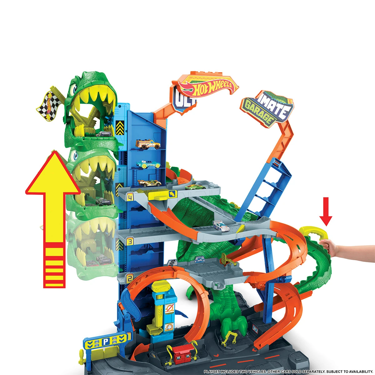 PISTA DE JUGUETE HOT WHEELS CITY ULTIMATE GARAGE 2026 - 4