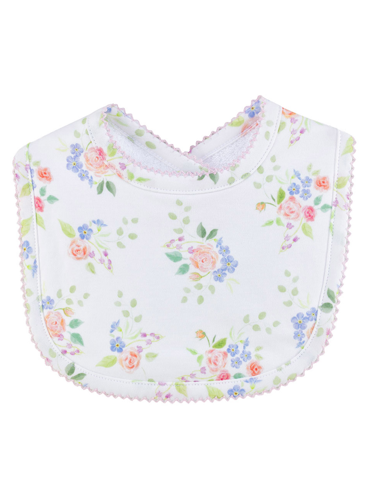 PACK 2 BABEROS ALGODÓN PIMA BABY CLUB CHIC ROSADO REORDEN - 2