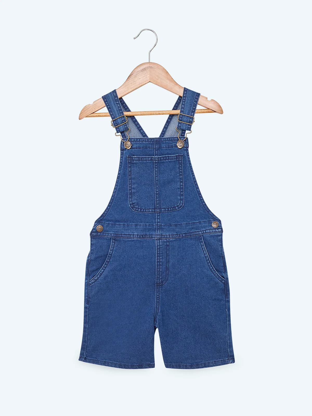 OVEROL CORTO DENIM BEBE NIÑO BABY HARVEST - 1
