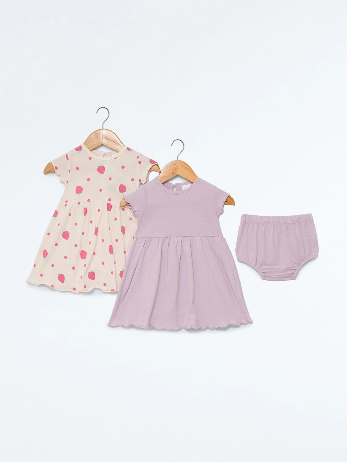 PACK X2 VESTIDOS BEBE NIÑA BABY HARVEST - 1