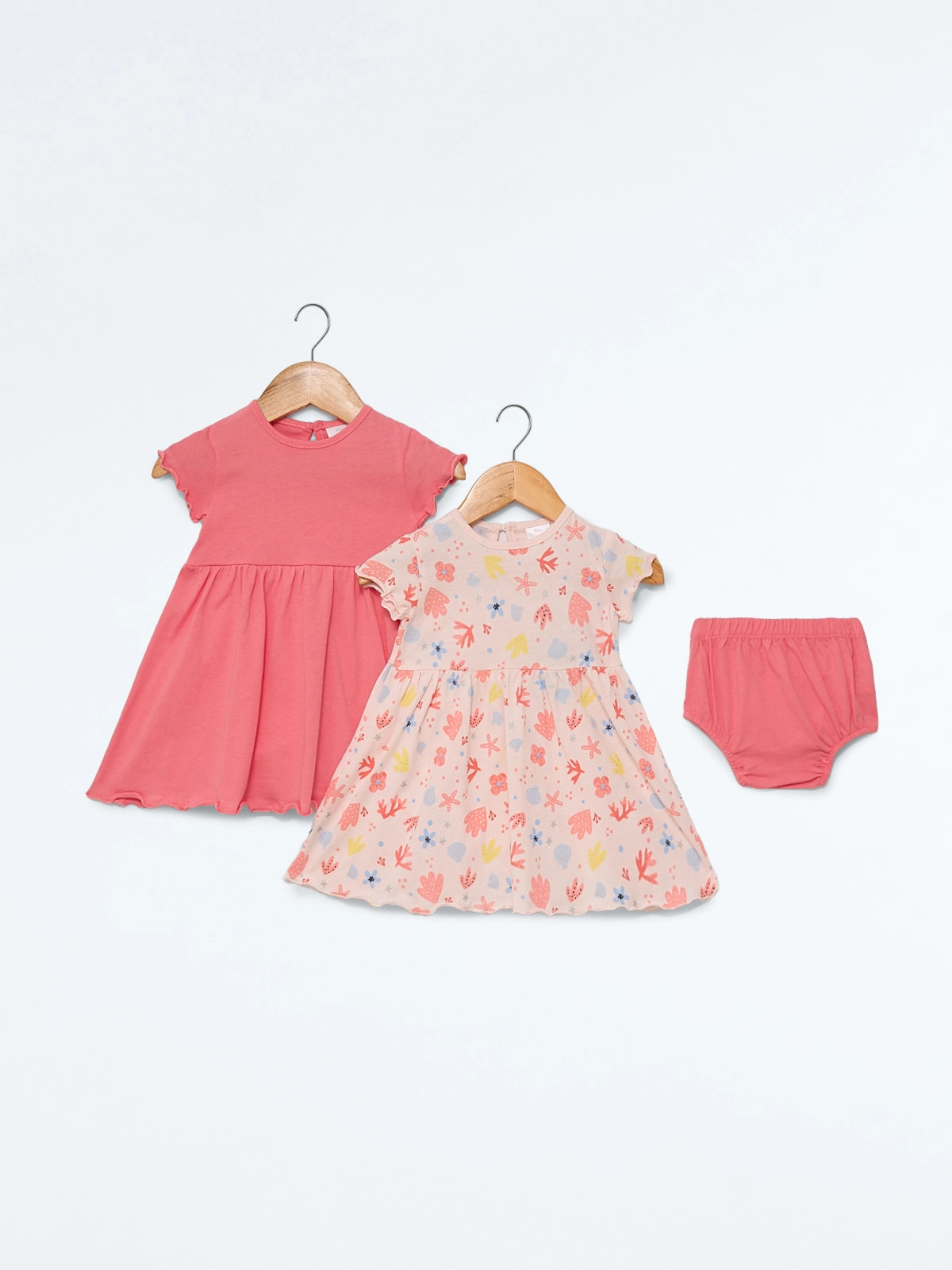 PACK X2 VESTIDOS BEBE NIÑA BABY HARVEST - 1