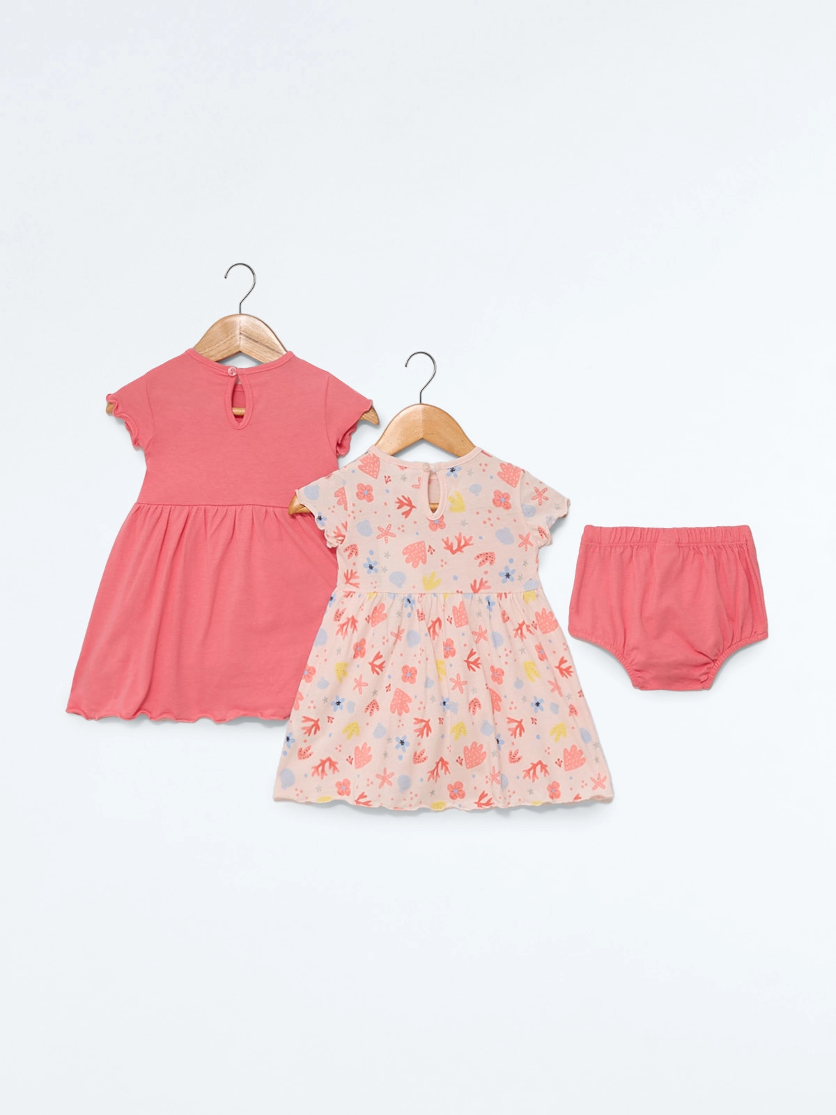 PACK X2 VESTIDOS BEBE NIÑA BABY HARVEST - 2