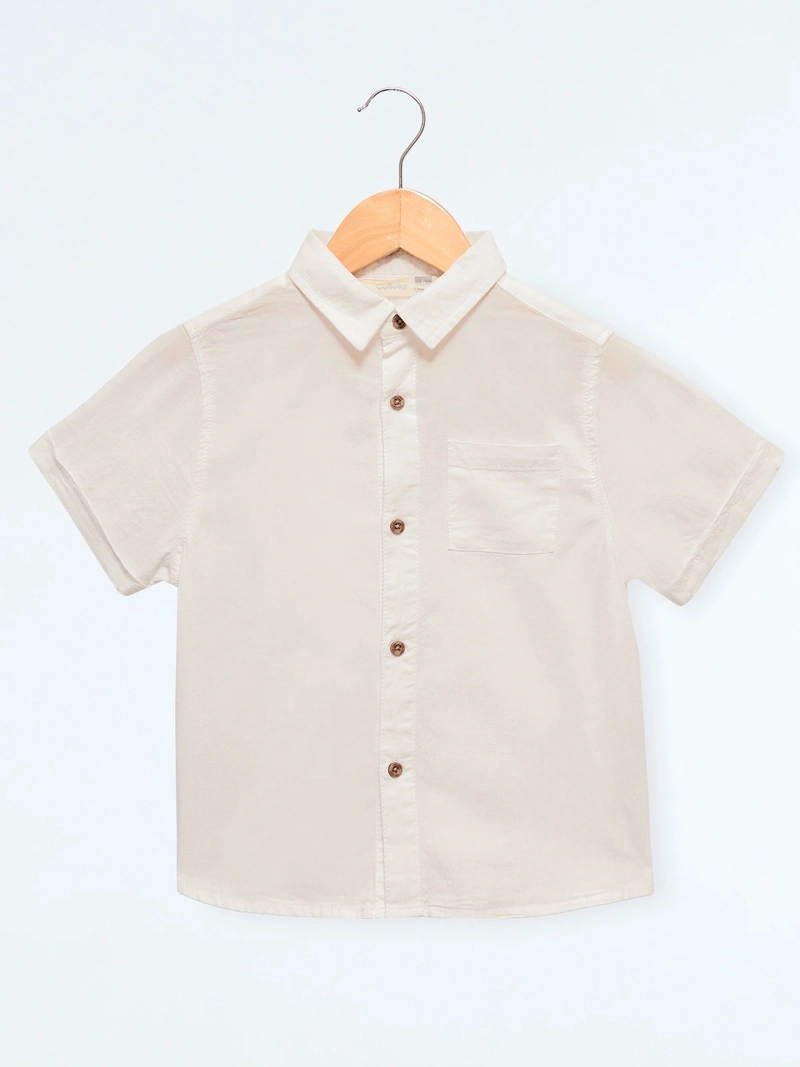 CAMISA NIÑO BLANCA COLLOKY - 1