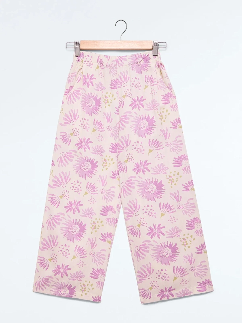 PANTALON NIÑA ANCHO ESTAMPADO COLLOKY - 2