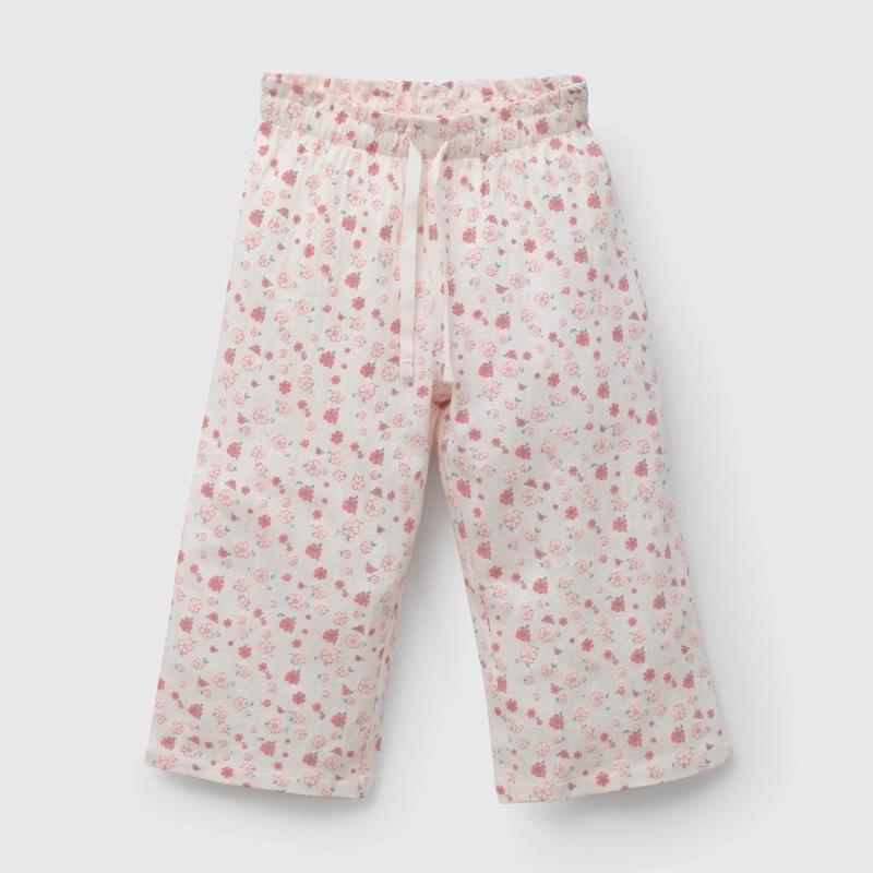 PANTALON BEBE NIÑA FLORES COLLOKY - 1