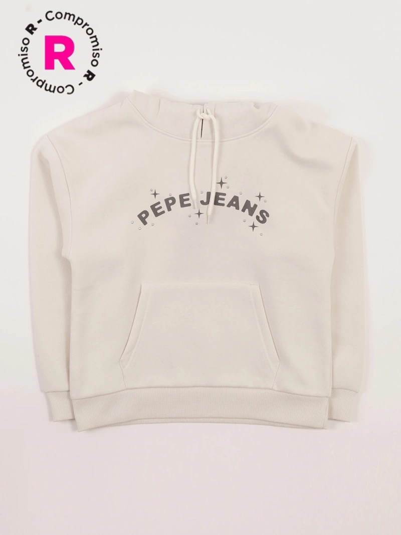 POLERA CAPUCHA FRANELA NIÑA PEPE JEANS - 1