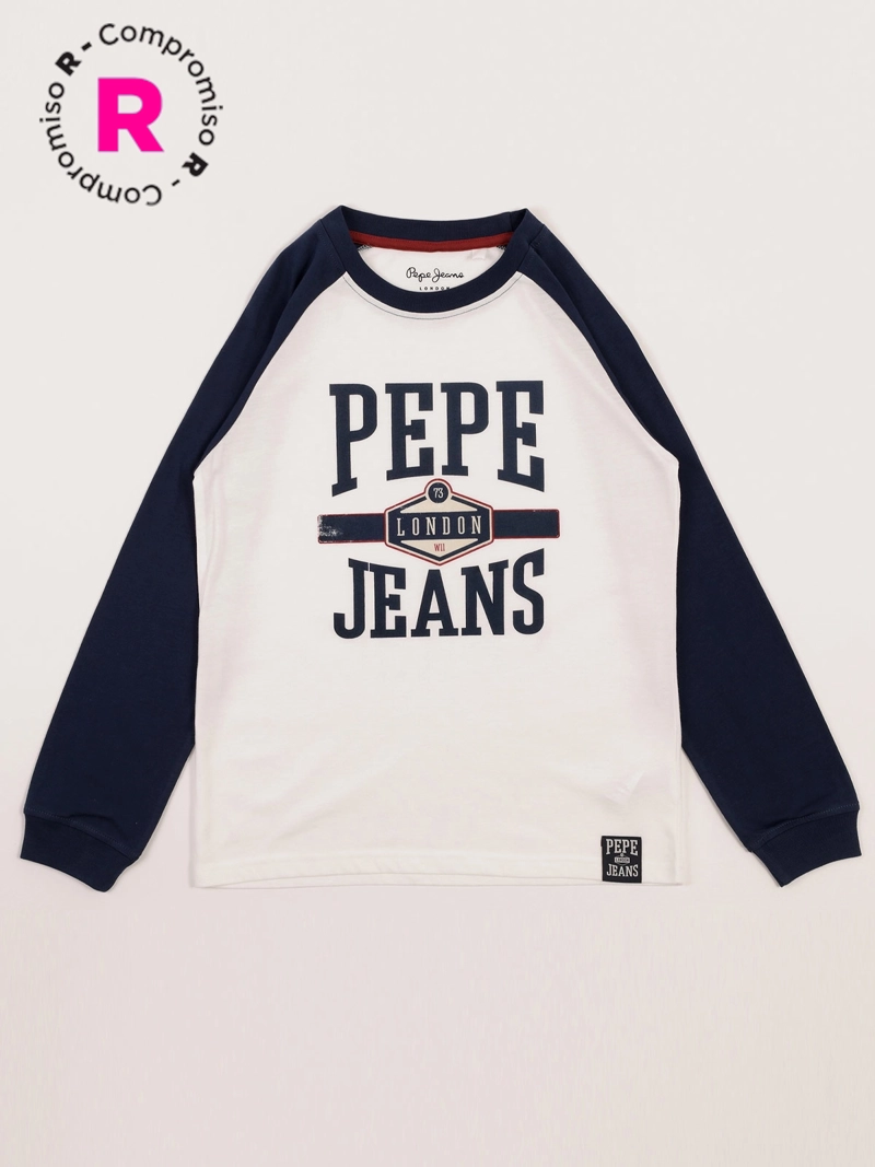 POLO BANNER  MANGA LARGA NIÑO PEPE JEANS - 1