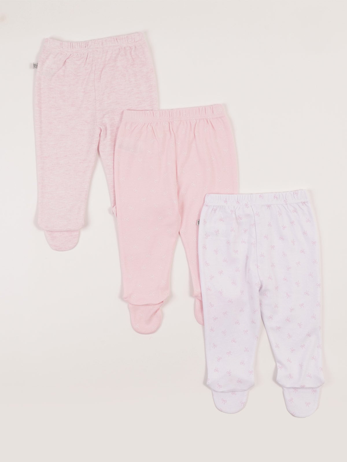 PACK X3 PANTALONES ALGODÓN BEBE NIÑA BABY HARVEST - 2