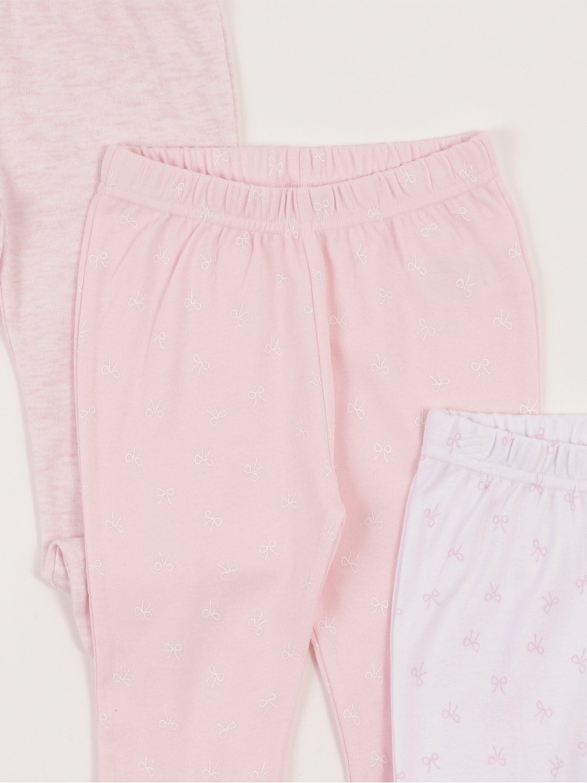PACK X3 PANTALONES ALGODÓN BEBE NIÑA BABY HARVEST - 3
