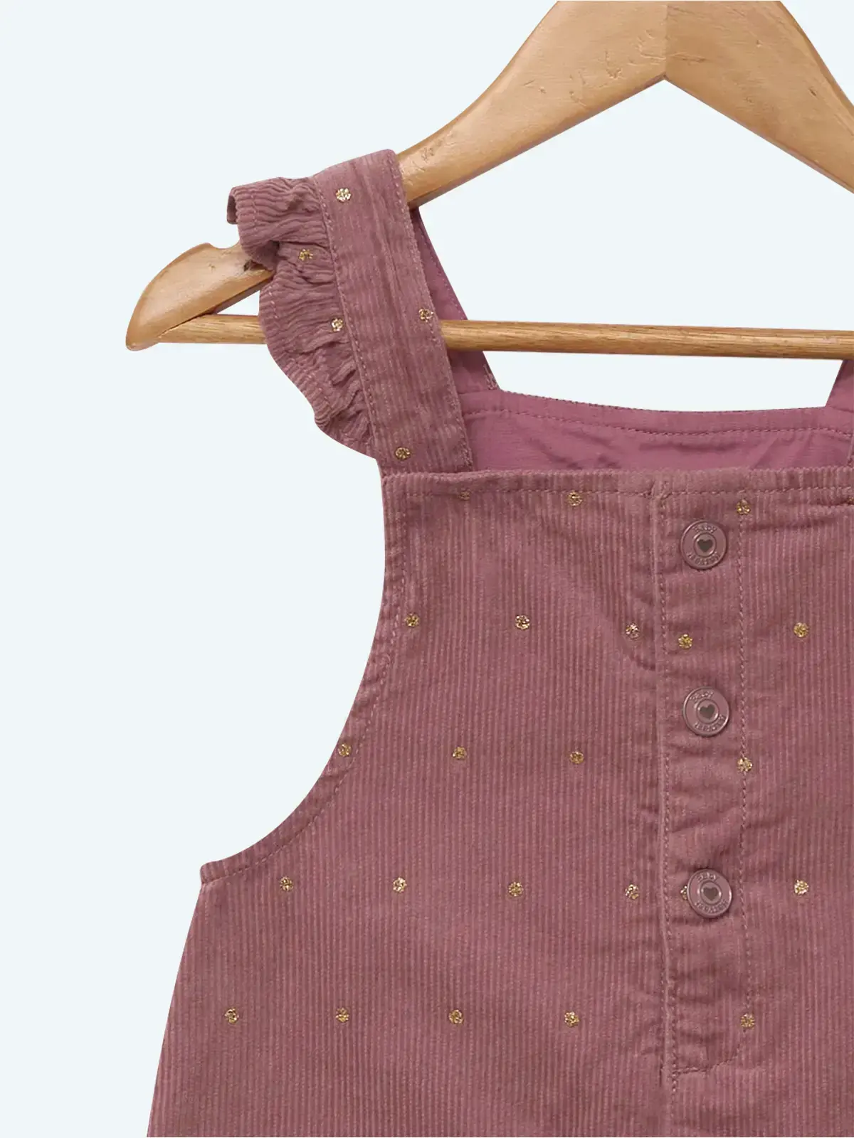 OVEROL CORTO ALGODÓN CORDUROY BEBE NIÑA BABY HARVEST - 3
