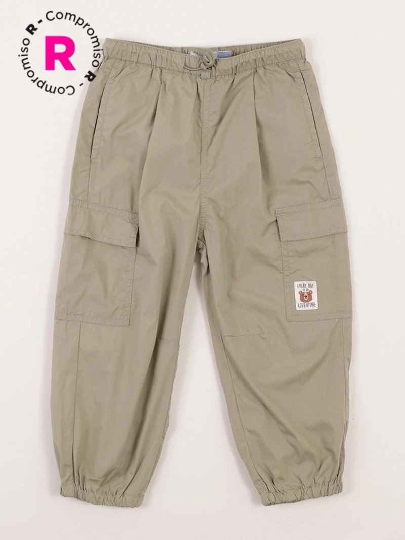 PANTALON PARACHUTE ALGODÓN BEBE NIÑO BABY HARVEST - 1